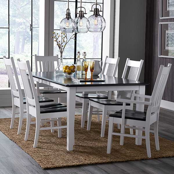 Daniel's Amish | Dining Room with Harper Copley Chairs| Fenton Home Furnishings