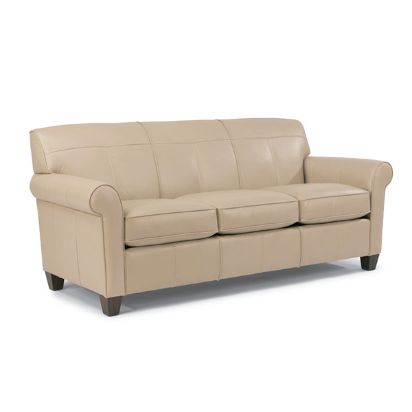 Dana Leather Sofa | Flexsteel in Michigan | Fenton Home Furnishings.