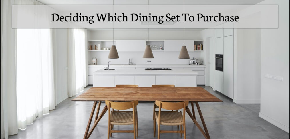 Finding A New Dining Room Set | Furniture Stores In Michigan
