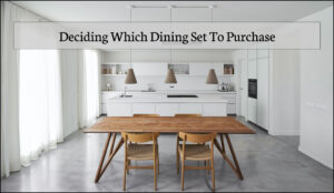 Finding A New Dining Room Set | Furniture Stores In Michigan