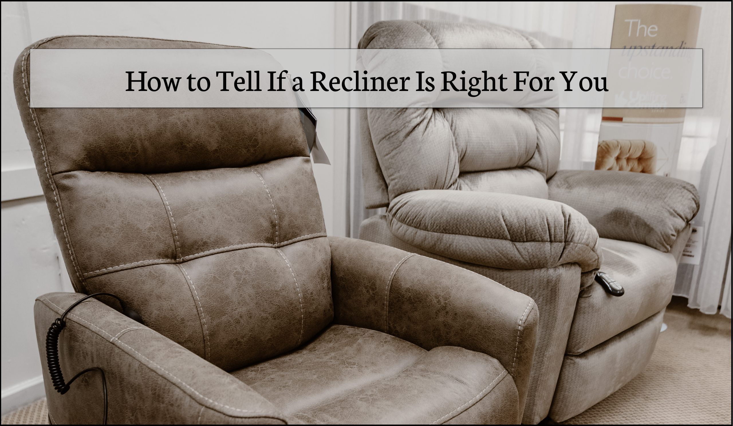 Finding A Recliner On Sale | Local Furniture Store In Michigan