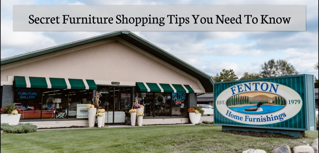 Tips for Shopping At Furniture Stores In MI | Local Amish Furniture