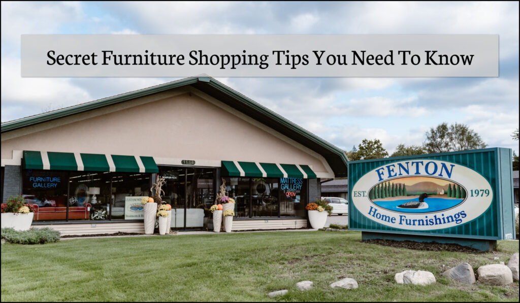 Tips for Shopping At Furniture Stores In MI | Local Amish Furniture