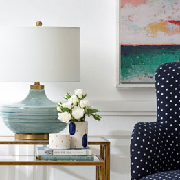 Accents + Lighting + Rugs