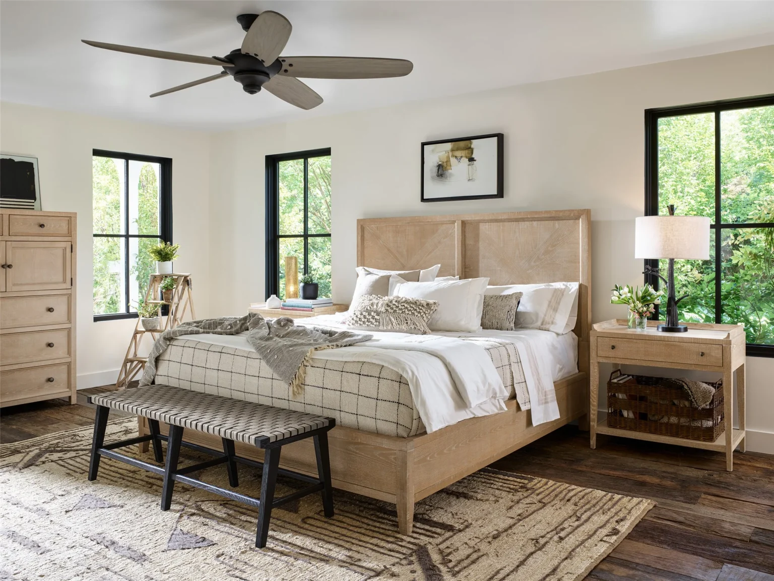 Modern Farm House With Bench - Universal - March 2025