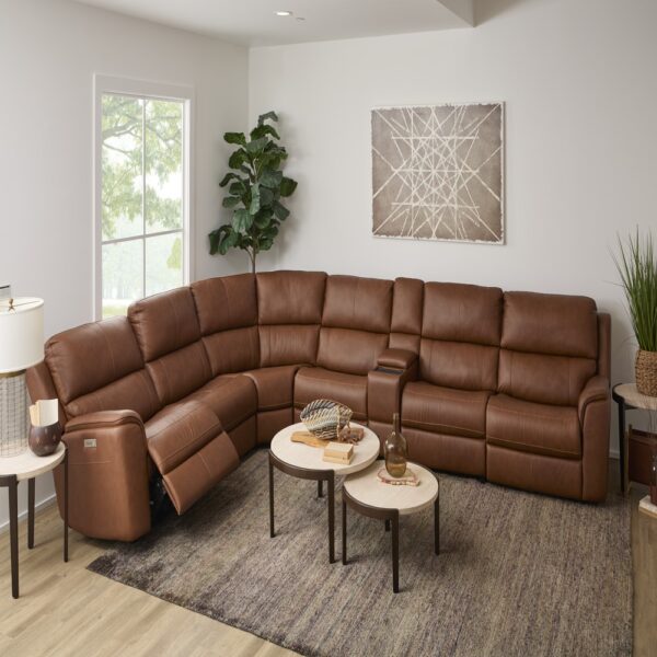 Henry Power Reclining Sectional with Power Headrests & Lumbar - Image 10
