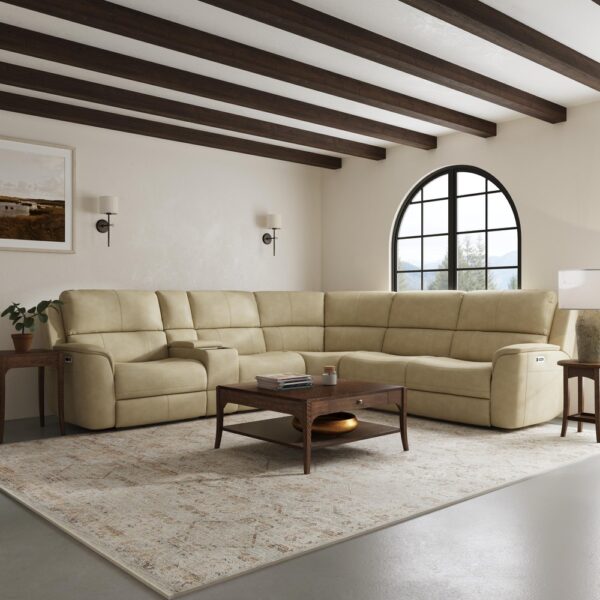 Henry Power Reclining Sectional with Power Headrests & Lumbar - Image 12