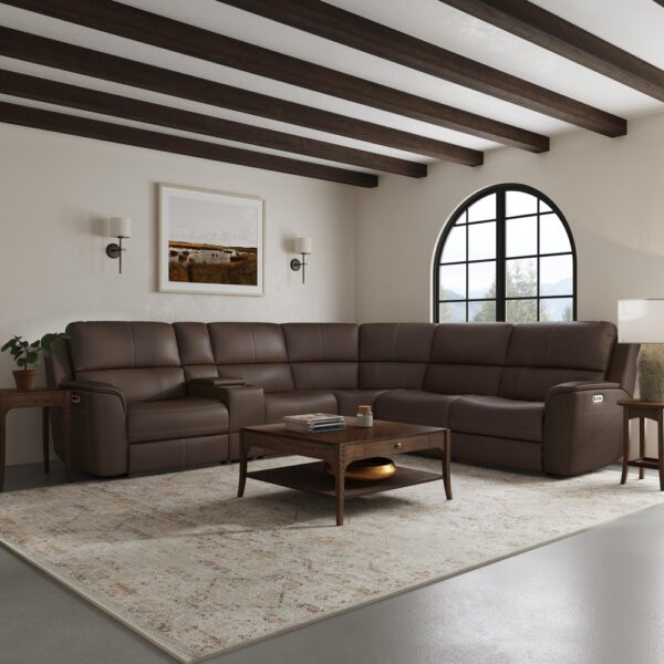 Henry Power Reclining Sectional with Power Headrests & Lumbar - Image 13