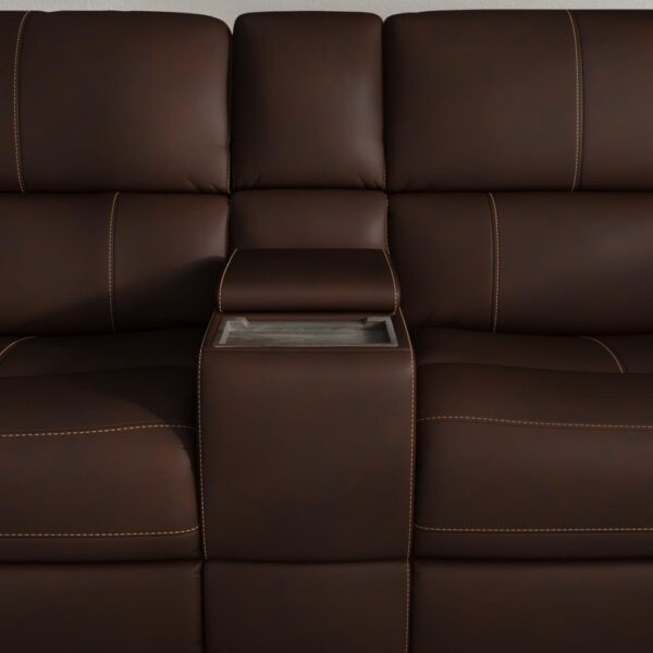 Henry Power Reclining Sectional with Power Headrests & Lumbar - Image 8