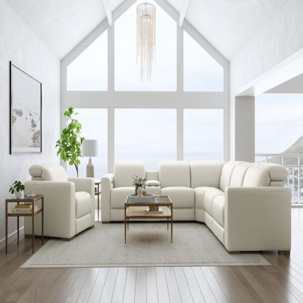 Aurora Power Reclining Sectional with Power Headrests - Image 3