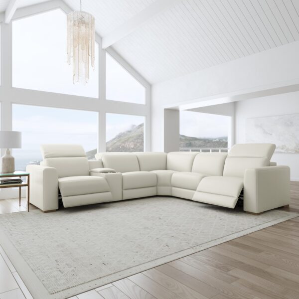 Aurora Power Reclining Sectional with Power Headrests - Image 5