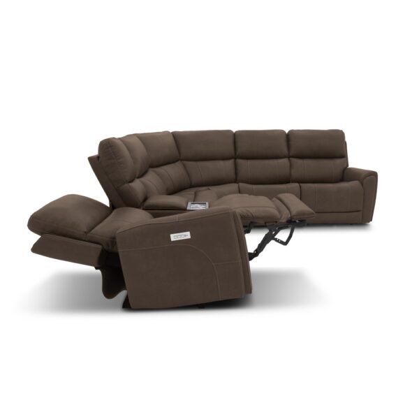 Carter Power Reclining Sectional with Power Headrests & Lumbar - Image 14
