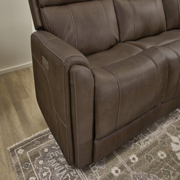 Carter Power Reclining Sectional with Power Headrests & Lumbar - Image 3