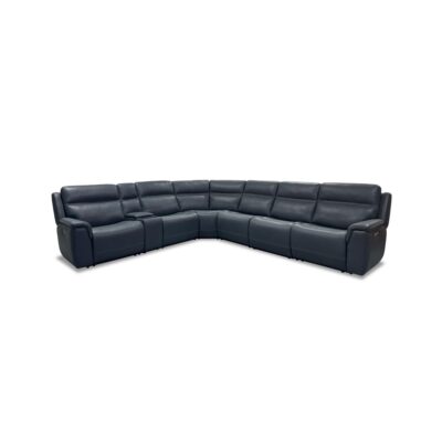 Sawyer Power Reclining Sectional with Power Headrests & Lumbar