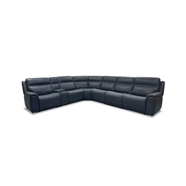 Sawyer Power Reclining Sectional with Power Headrests & Lumbar