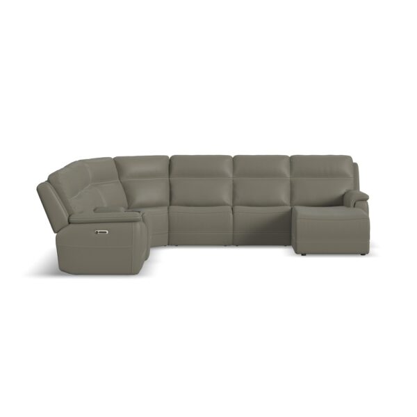 Sawyer Power Reclining Sectional with Power Headrests & Lumbar - Image 12