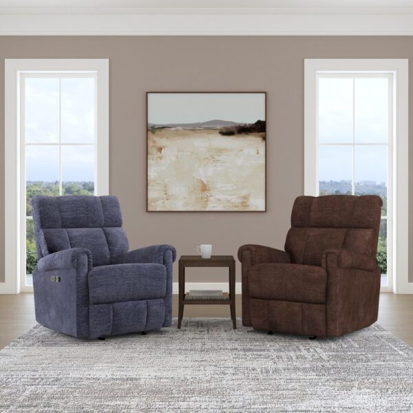 Classic Power Gliding Recliner with Power Headrest & Lumbar - Image 4
