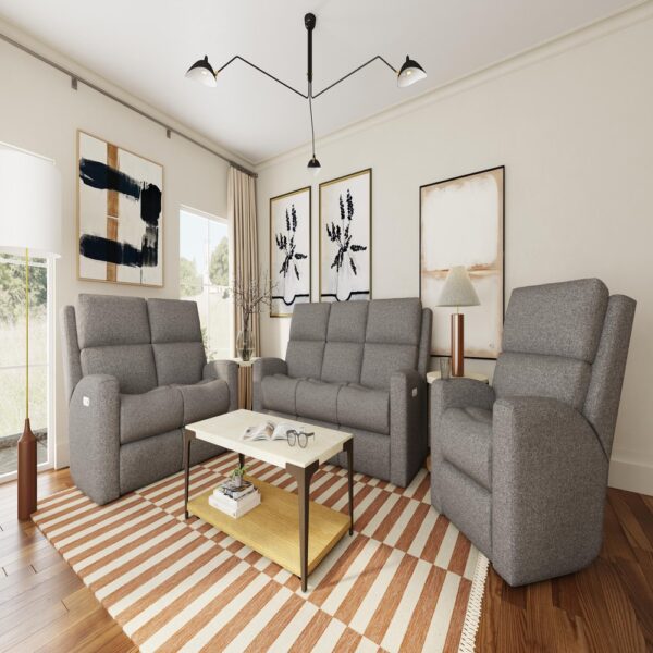 Score Power Reclining Sofa with Power Headrests & Lumbar - Image 2