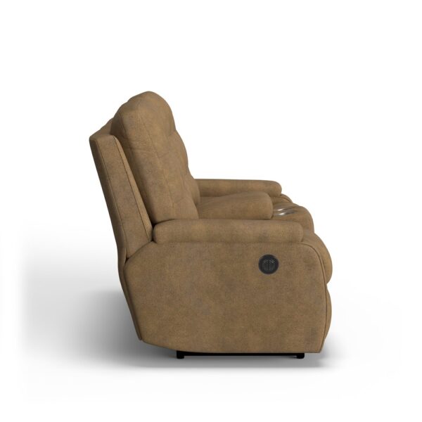 Kerrie Power Reclining Loveseat with Console - Image 2