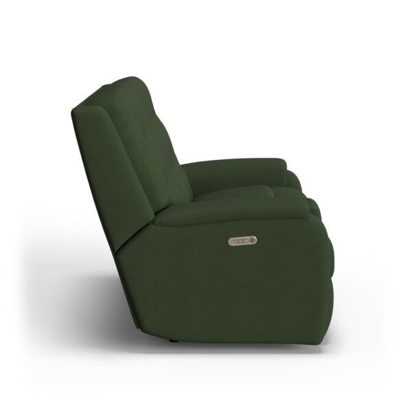 Arlo Power Reclining Loveseat with Console & Power Headrests - Image 5