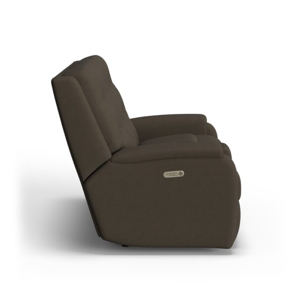Arlo Power Reclining Loveseat with Console & Power Headrests - Image 6