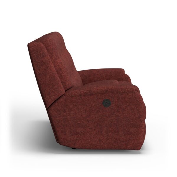 Arlo Power Reclining Loveseat with Console - Image 4