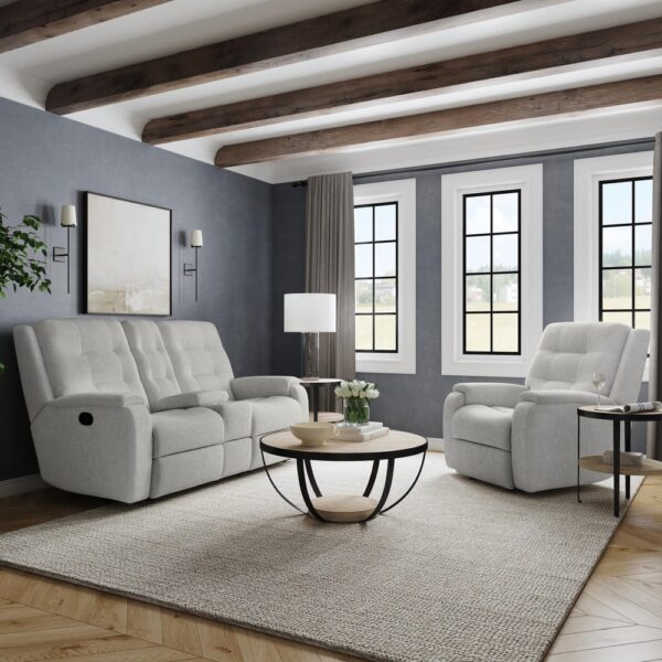Arlo Reclining Loveseat with Console - Image 2