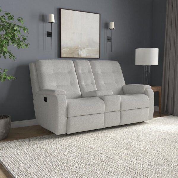 Arlo Reclining Loveseat with Console - Image 3