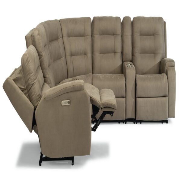 Arlo Power Reclining Sectional with Power Headrests & Lumbar - Image 3