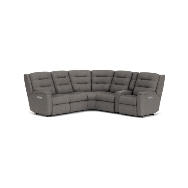 Arlo Power Reclining Sectional with Power Headrests