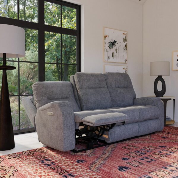 Penn Power Reclining Sofa with Power Headrests & Lumbar - Image 3