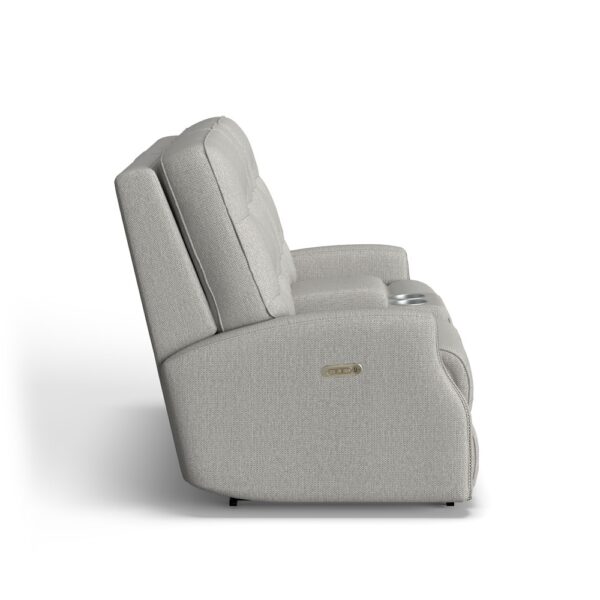 Devon Power Reclining Loveseat with Console & Power Headrests - Image 5