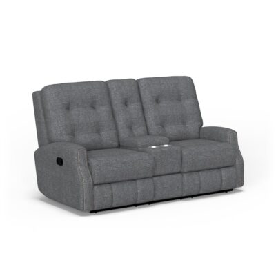 Devon Reclining Loveseat with Console
