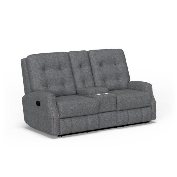 Devon Reclining Loveseat with Console