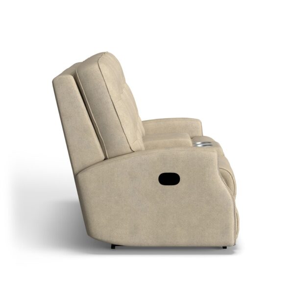 Devon Reclining Loveseat with Console - Image 6