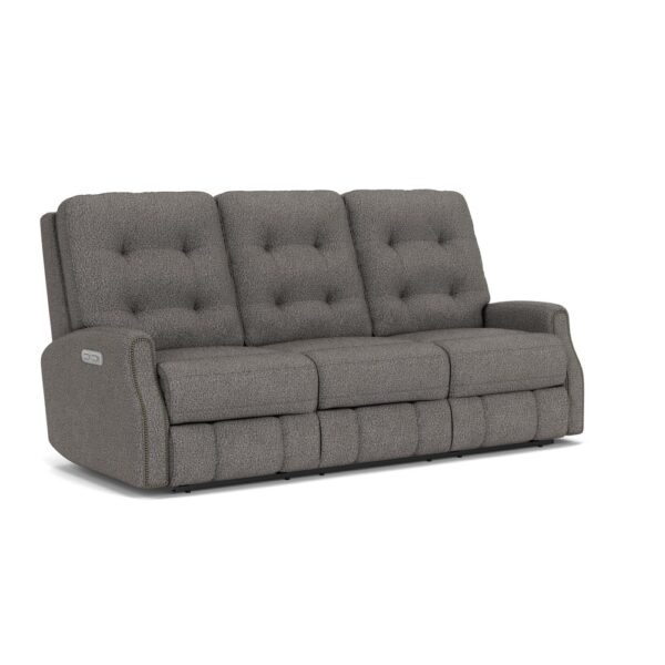 Devon Power Reclining Sofa with Power Headrests