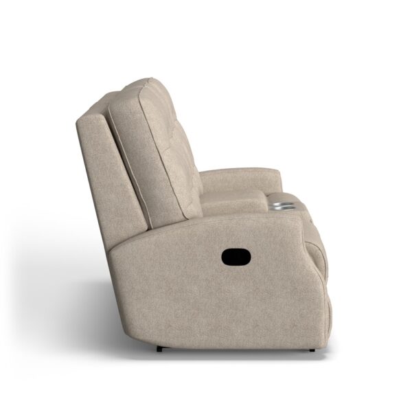 Devon Reclining Loveseat with Console - Image 7
