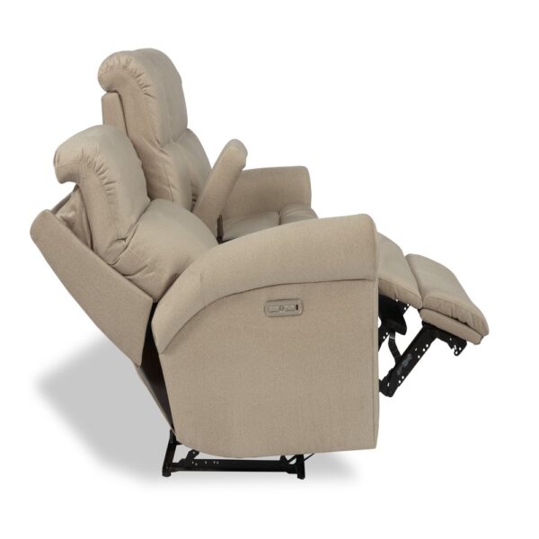 Davis Power Reclining Loveseat with Console & Power Headrests - Image 3