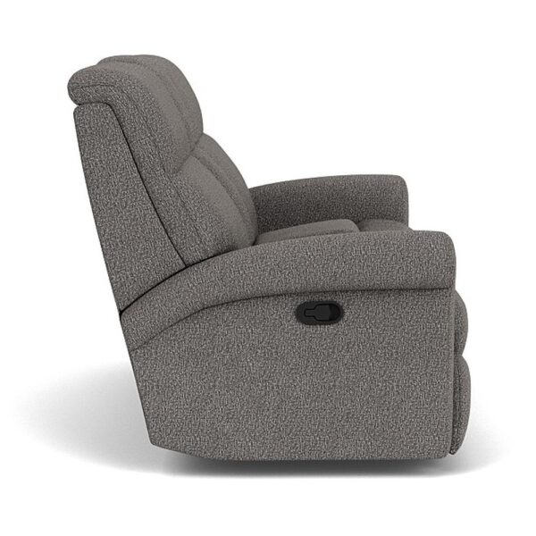 Davis Reclining Loveseat with Console - Image 2