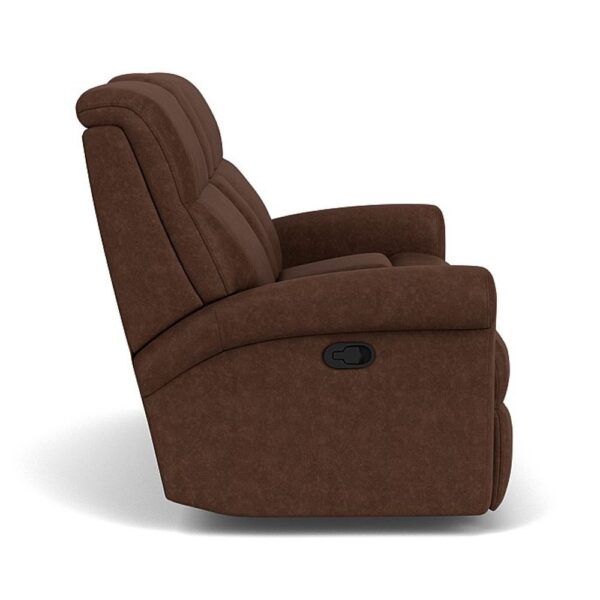 Davis Reclining Loveseat with Console - Image 3