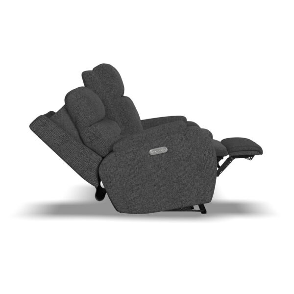 Strait Power Recliner with Power Headrest & Lumbar - Image 10