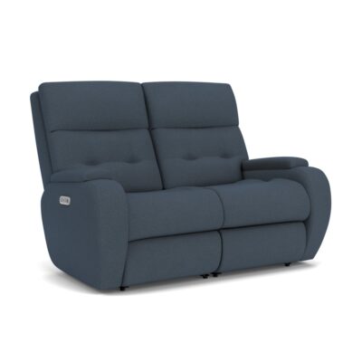 Strait Power Reclining Loveseat with Power Headrests