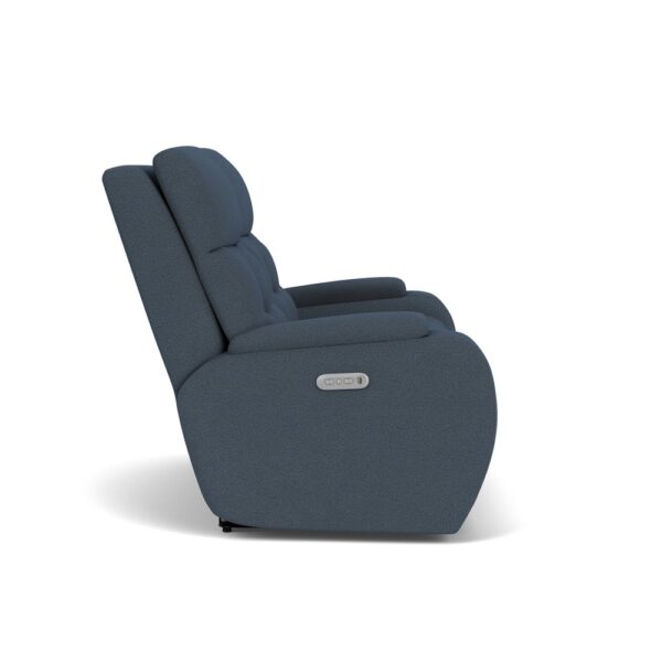 Strait Power Reclining Loveseat with Power Headrests - Image 7
