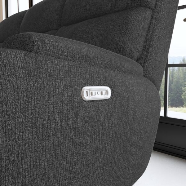 Strait Power Reclining Sofa with Power Headrests - Image 2