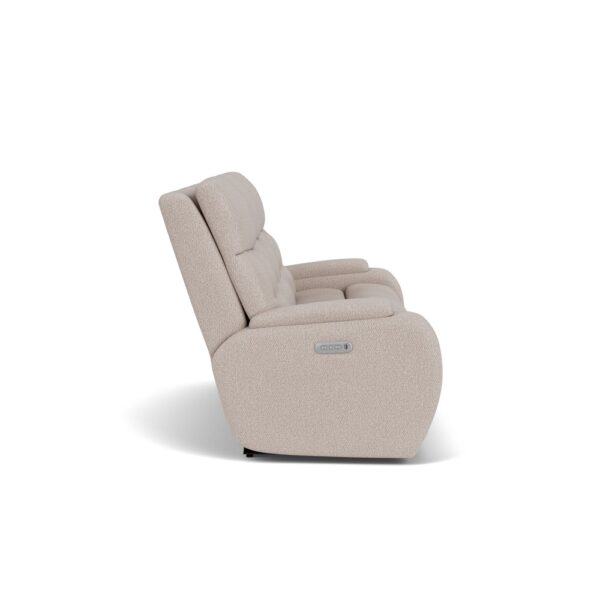 Strait Power Reclining Sofa with Power Headrests - Image 7
