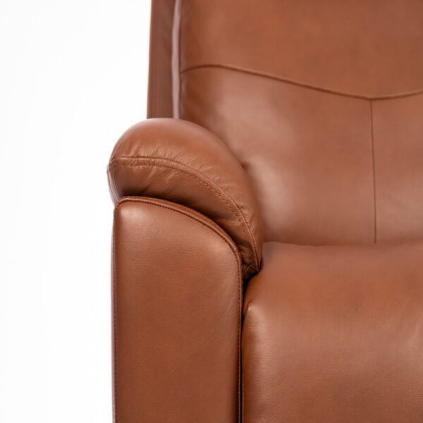 Refined Power Swivel Gliding Recliner with Power Headrest & Lumbar - Image 8