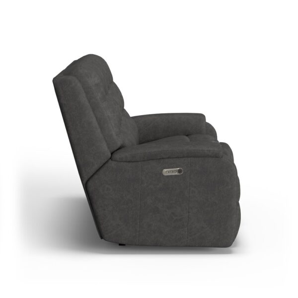 Arlo Power Reclining Loveseat with Console & Power Headrests & Lumbar - Image 2