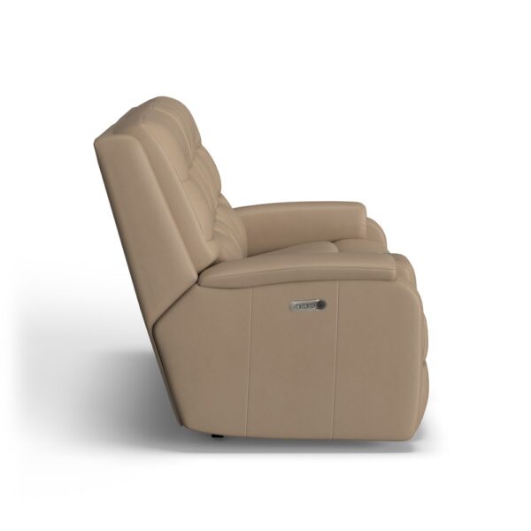 Arlo Power Reclining Loveseat with Console & Power Headrests & Lumbar - Image 3