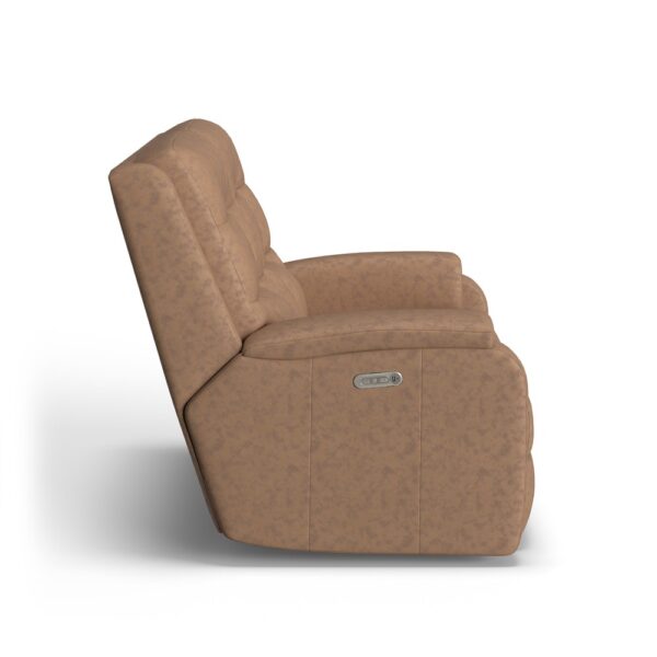 Arlo Power Reclining Loveseat with Power Headrests - Image 2