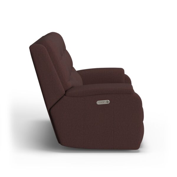 Arlo Power Reclining Loveseat with Power Headrests - Image 4